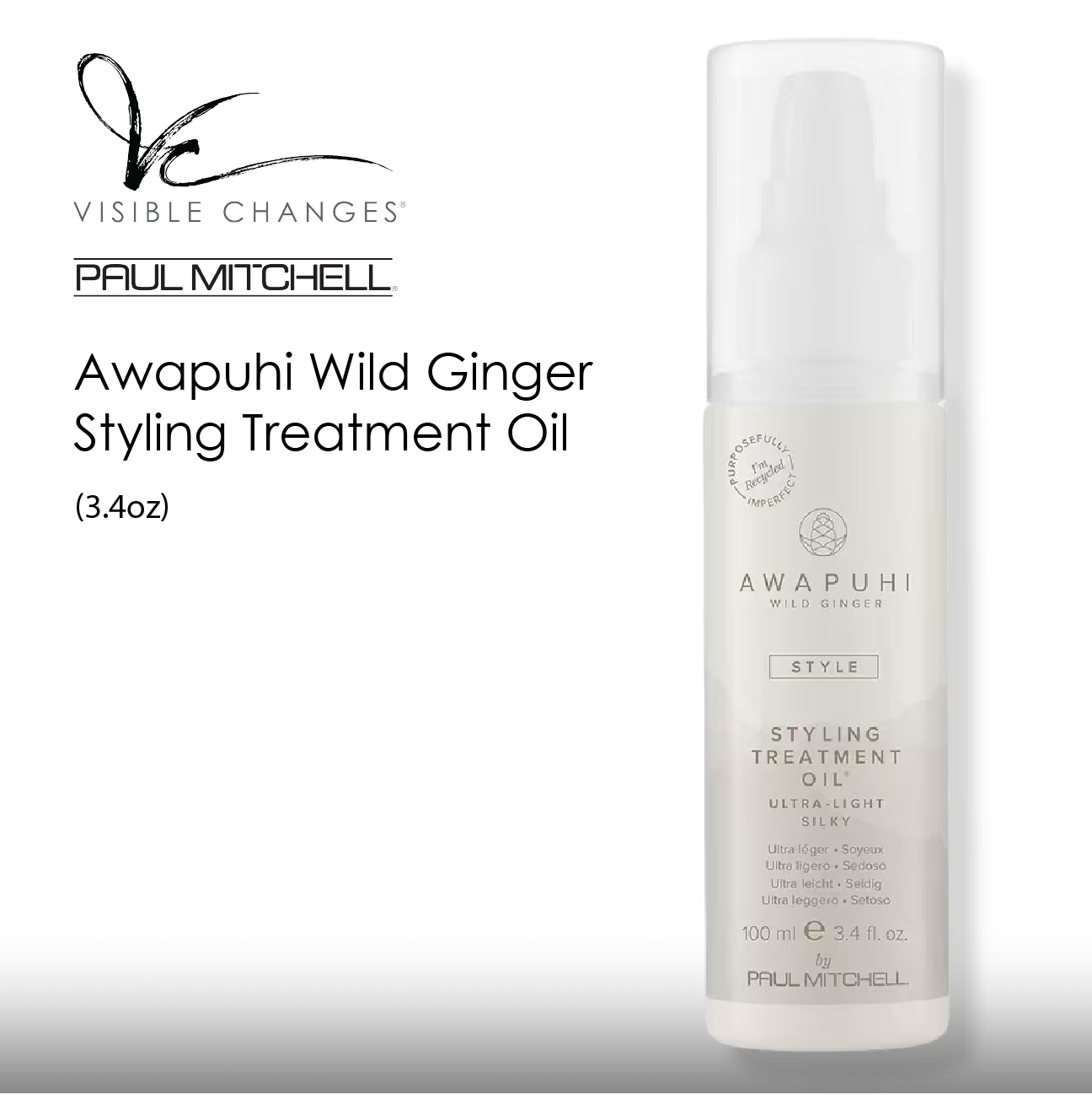 Styling Treatment Oil 3.4oz