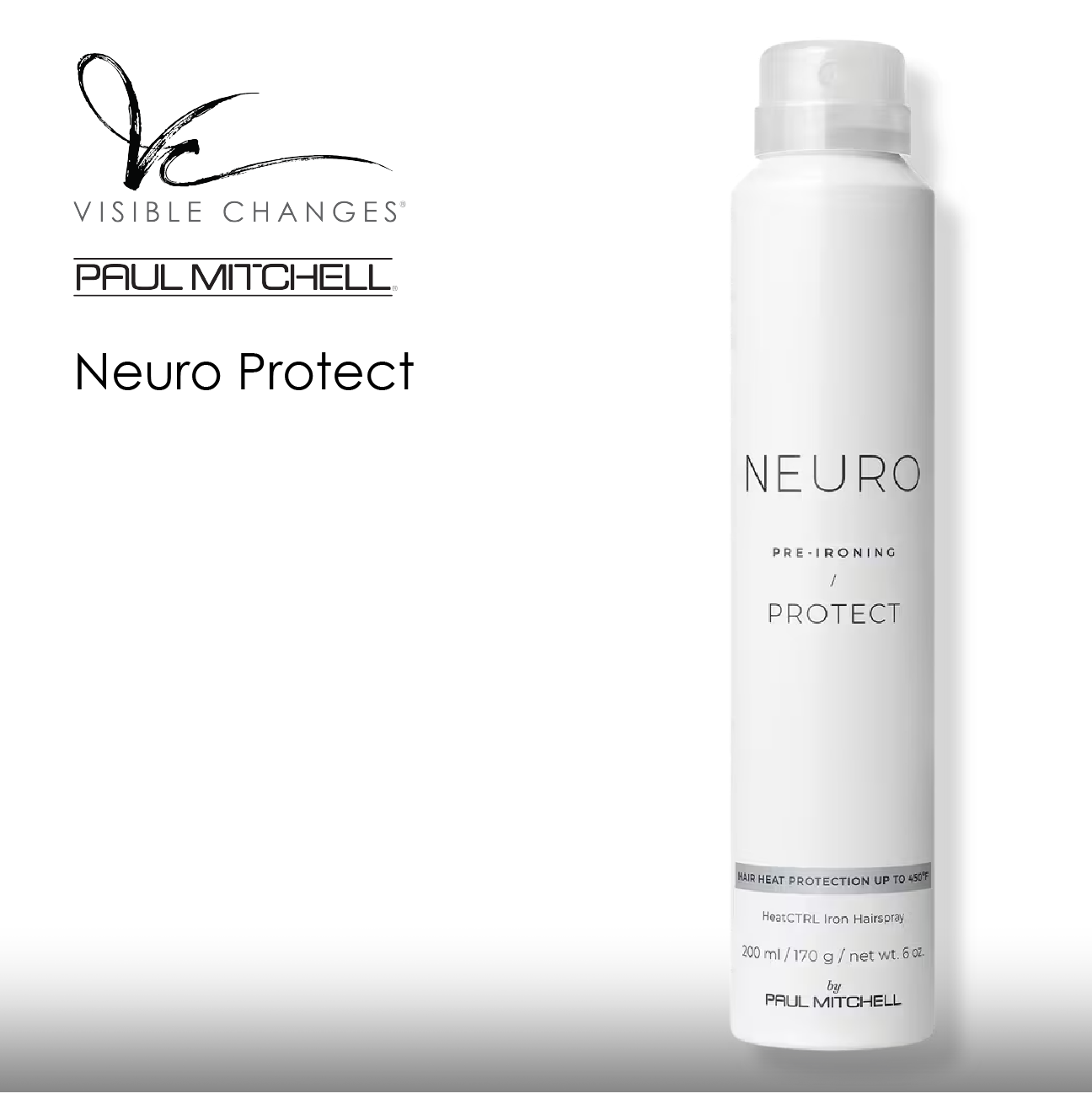 Neuro Protect Iron Hairspray 50%VOC 6oz