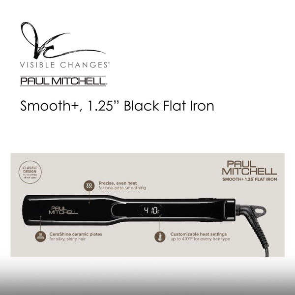 Smooth_1.25inBlackFlatIron-  display picture 2