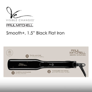 Smooth+ 1.5″ Black Flat Iron