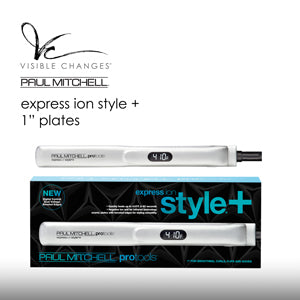 Express Ion Style+ Flat Iron 1″ plates